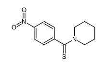 (4-nitrophenyl)-piperidin-1-ylmethanethione Structure