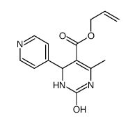 5-Pyrimidinecarboxylicacid,1,2,3,4-tetrahydro-6-methyl-2-oxo-4-(4-pyridinyl)-,2-propenylester(9CI) picture