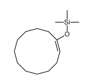cyclododecen-1-yloxy(trimethyl)silane Structure