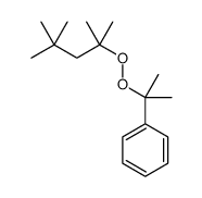 2-(2,4,4-trimethylpentan-2-ylperoxy)propan-2-ylbenzene Structure