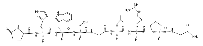 LHRH, des-Tyr(5)- Structure