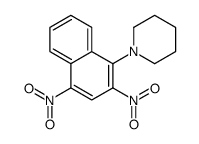 1-(2,4-dinitronaphthalen-1-yl)piperidine Structure