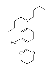 2-methylpropyl 4-(dibutylamino)-2-hydroxybenzoate Structure