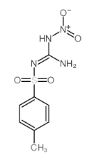 hydroxy-[[N-(4-methylphenyl)sulfonylcarbamimidoyl]amino]-oxo-azanium Structure