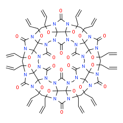 Perallyloxycucurbit[6]uril (AOCB[6]) potassiuM sulfate Structure