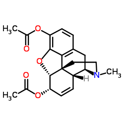 diacetylmorphine Structure