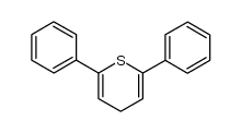 2,6-diphenyl-4H-thiopyran Structure
