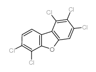 1,2,3,6,7-pentachlorodibenzofuran Structure