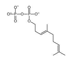 [4,8-dimethylnona-3,7-dienoxy(oxido)phosphoryl] phosphate结构式