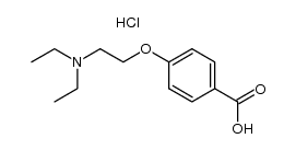 4-(2-diethylaminoethoxy)benzoic acid hydrochloride picture