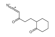 1-diazonio-4-(2-oxocyclohexyl)but-1-en-2-olate结构式