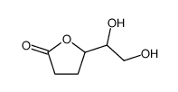5-(1,2-dihydroxyethyl)oxolan-2-one结构式