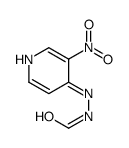 N-[(3-nitropyridin-4-yl)amino]formamide结构式