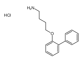 4-(2-phenylphenoxy)butan-1-amine,hydrochloride Structure