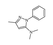 N,N,5-trimethyl-2-phenylpyrazol-3-amine Structure