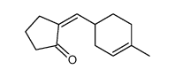 2-[(4-methylcyclohex-3-en-1-yl)methylidene]cyclopentan-1-one结构式