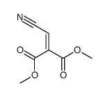 dimethyl 2-(cyanomethylidene)propanedioate Structure
