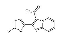 2-(5-methylfuran-2-yl)-3-nitroimidazo[1,2-a]pyridine结构式
