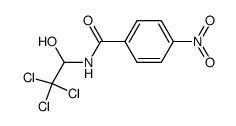 N-(2,2,2-trichloro-1-hydroxyethyl)-4-nitrobenzamide Structure