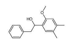 1-(2-Methoxy-4,5-dimethyl-phenyl)-2-phenyl-ethanol Structure