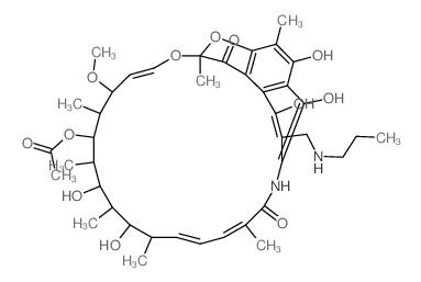 Rifamycin,3-[(propylamino)methyl]- (9CI) picture