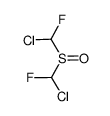 chloro((chlorofluoromethyl)sulfinyl)fluoromethane Structure
