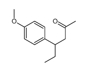 4-(4-methoxyphenyl)hexan-2-one Structure