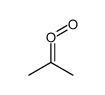 propan-2-ylidene-l4-oxidanone结构式