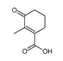 2-methyl-3-oxocyclohexene-1-carboxylic acid结构式