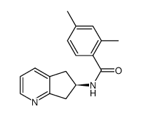 N-(6,7-dihydro-5H-[1]pyrindin-6-yl)-2,4-dimethylbenzamide Structure