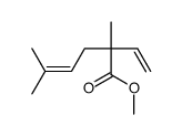 methyl 2,5-dimethyl-2-vinylhex-4-enoate Structure