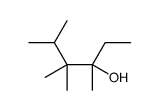 3,4,4,5-tetramethylhexan-3-ol Structure