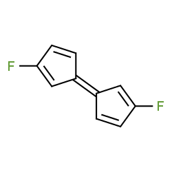 1,3-Cyclopentadiene,2-fluoro-5-(3-fluoro-2,4-cyclopentadien-1-ylidene)-(9CI) structure