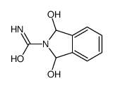 1,3-dihydroxy-1,3-dihydroisoindole-2-carboxamide结构式
