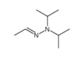 Acetaldehyde bis(1-methylethyl)hydrazone结构式
