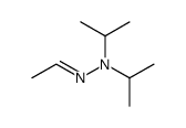 Acetaldehyde bis(1-methylethyl)hydrazone structure