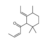 1-(6-ethylidene-2,2,5-trimethylcyclohexyl)but-2-en-1-one Structure