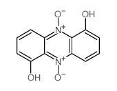 1,6-Phenazinediol,5,10-dioxide structure