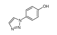 4-(1H-1,2,3-triazol-1-yl)phenol结构式