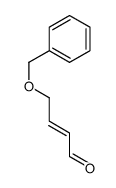 4-phenylmethoxybut-2-enal Structure
