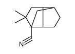 1,4-Methanopentalene-1(2H)-carbonitrile,hexahydro-2,2-dimethyl-(9CI)结构式