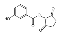 (2,5-dioxopyrrolidin-1-yl) 3-hydroxybenzoate结构式