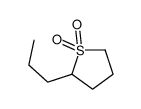 2-propylthiolane 1,1-dioxide Structure