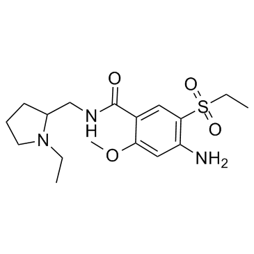 Amisulpride structure