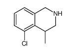 5-chloro-4-methyl-1,2,3,4-tetrahydroisoquinoline Structure