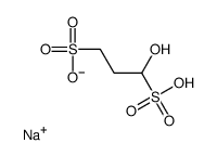 sodium,1-hydroxy-3-sulfopropane-1-sulfonate Structure