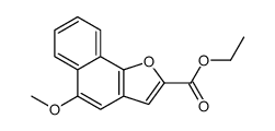 ethyl 5-methoxybenzo[g][1]benzofuran-2-carboxylate Structure