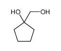 1-(hydroxymethyl)cyclopentan-1-ol Structure