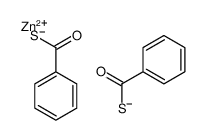 zinc di(thiobenzoate) Structure