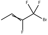 1-Bromo-1,1,2-trifluoro-2-butene结构式
